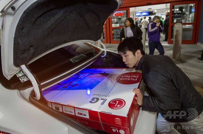 米感謝祭週末の売り上げ減、購買動向の変化が影響か