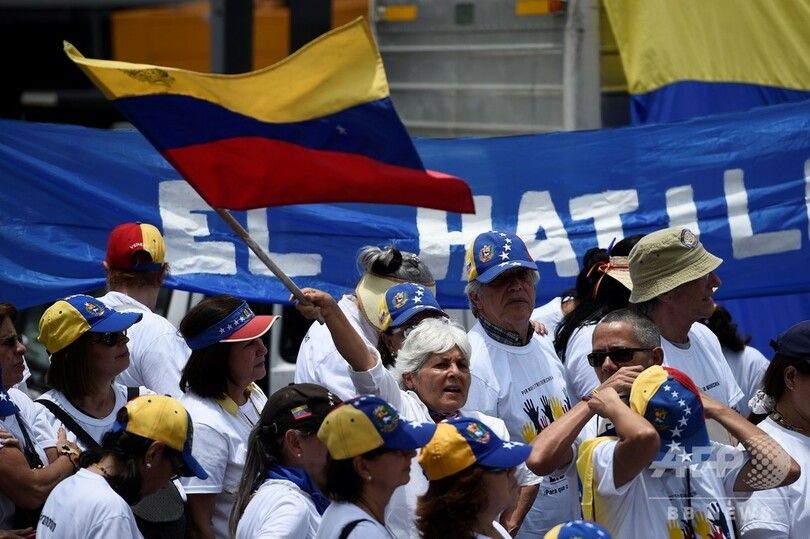 野党指導者グアイド氏、国軍に離反呼び掛け 南米ベネズエラ