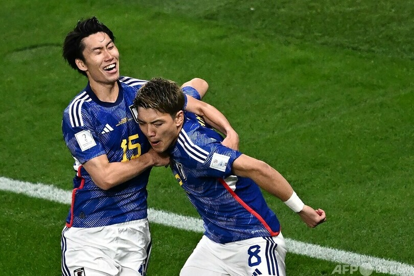 日本がドイツから大金星、浅野・堂安弾で逆転勝ち カタールW杯