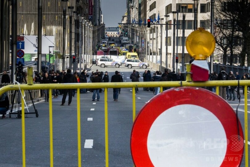 ベルギー首都爆発、欧州各地で厳戒態勢 EU本部では待機指示