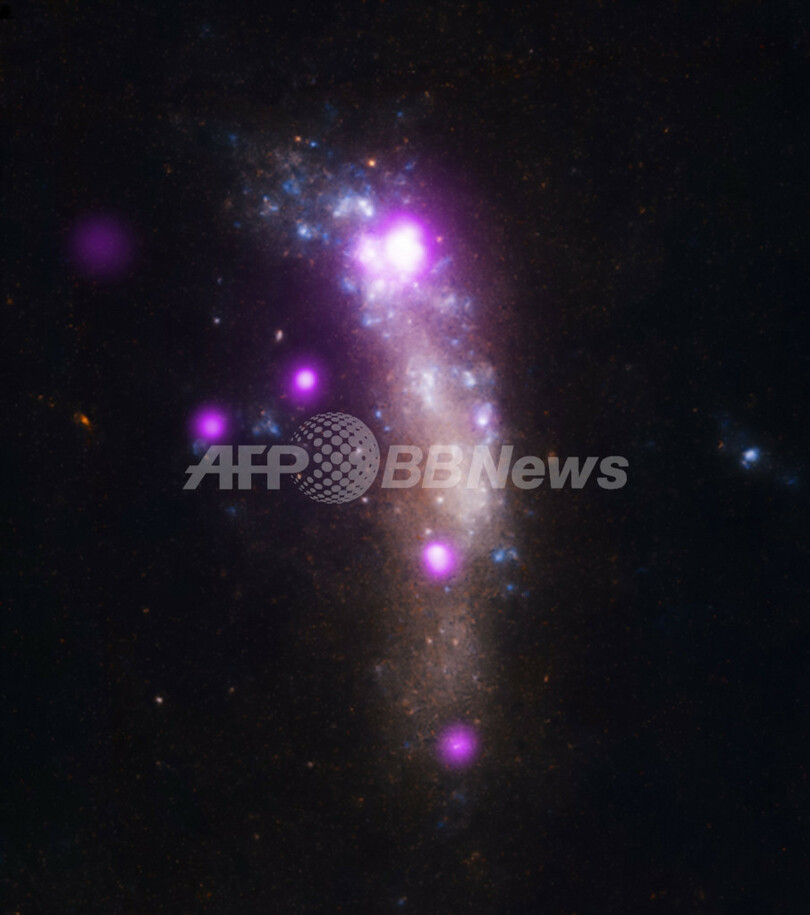 銀河の繭を貫く超新星爆発の衝撃波 初めて捉える 写真1枚 国際ニュース Afpbb News