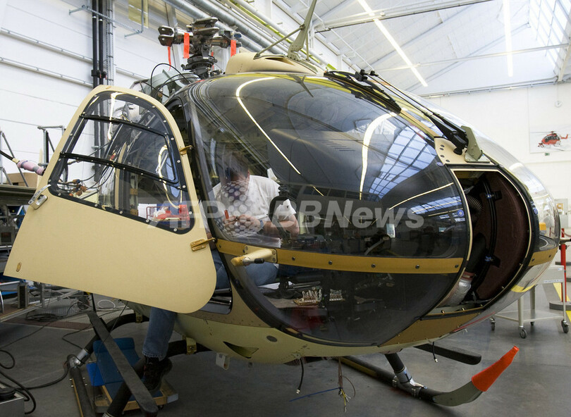 ユーロコプター「EC135」の生産現場