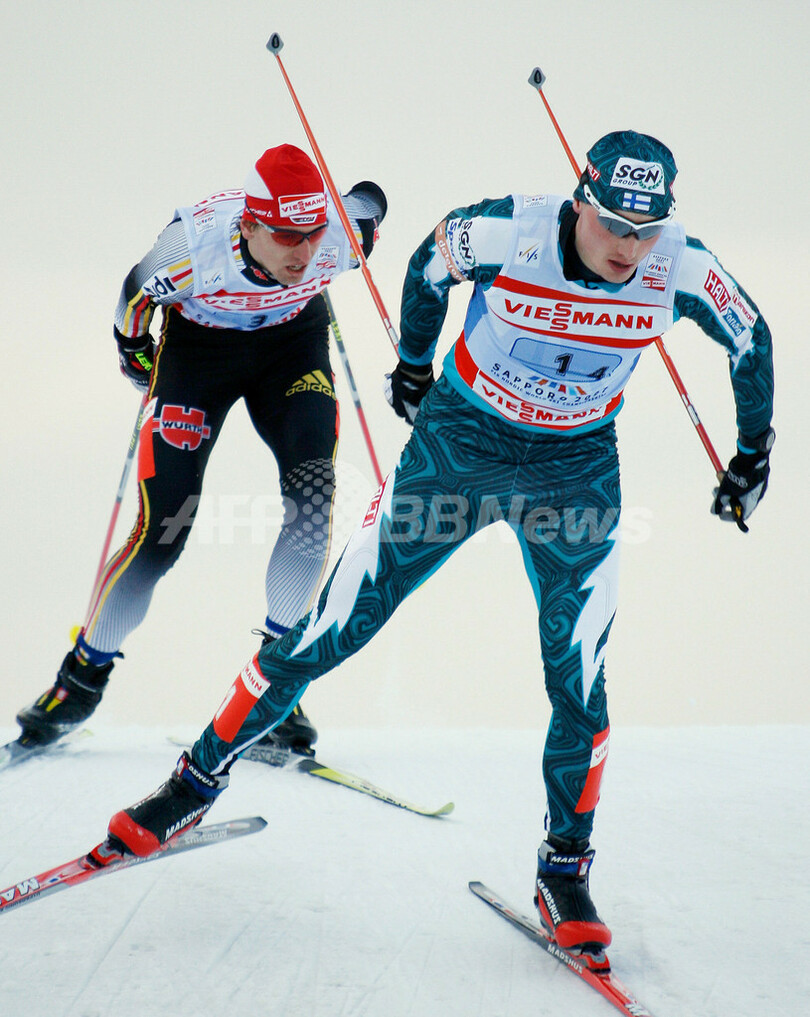 ＜FISノルディックスキー世界選手権2007＞フィンランドが複合団体で優勝を果たす 札幌 写真11枚 国際ニュース：AFPBB News
