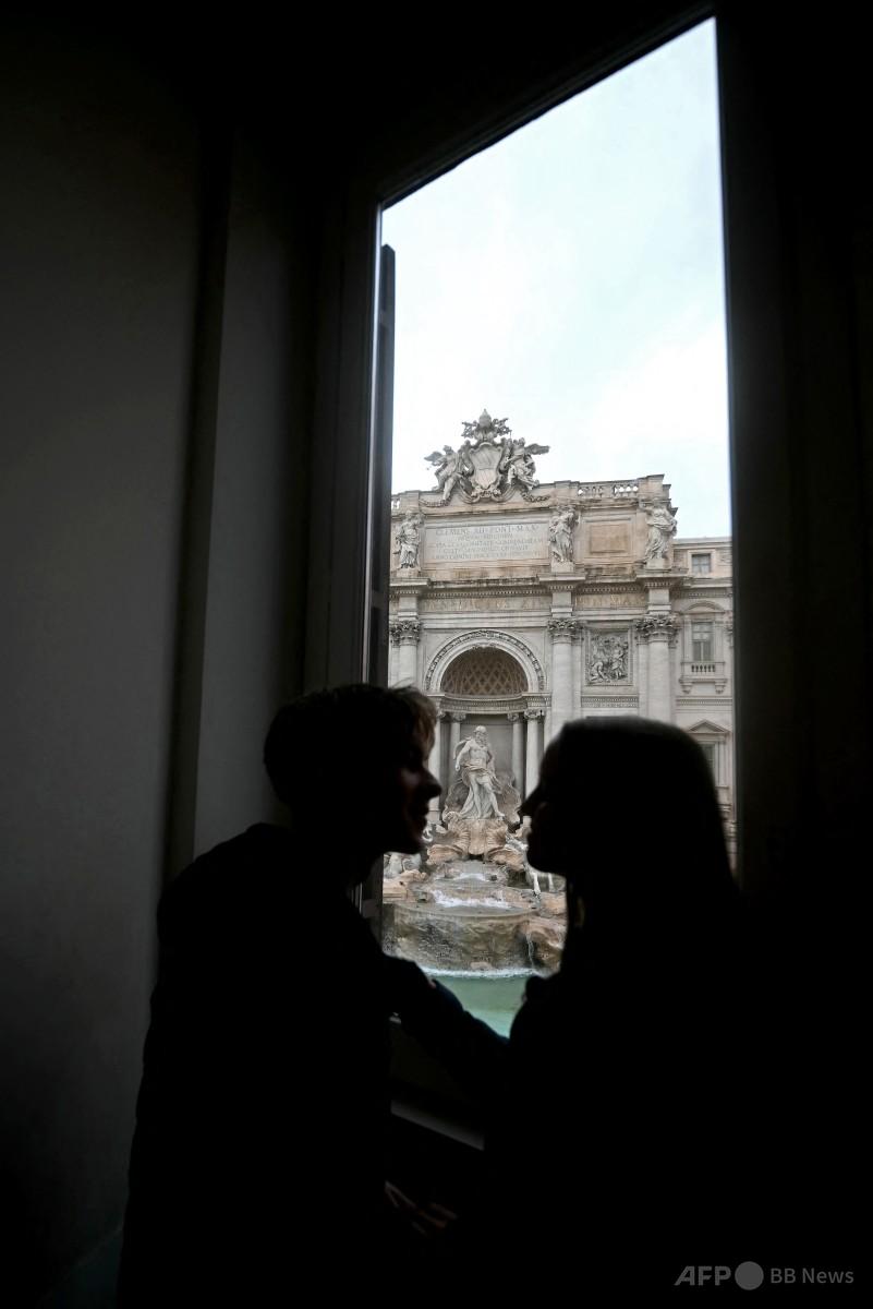 トレビの泉、入場料徴収へ 来年2月から370円 オーバーツーリズム対策 写真12枚 国際ニュース：AFPBB News