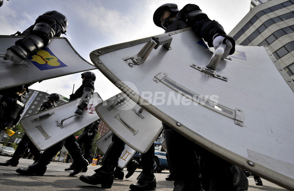 洞爺湖サミット2日目、札幌市内で反G8デモ 写真10枚 国際ニュース