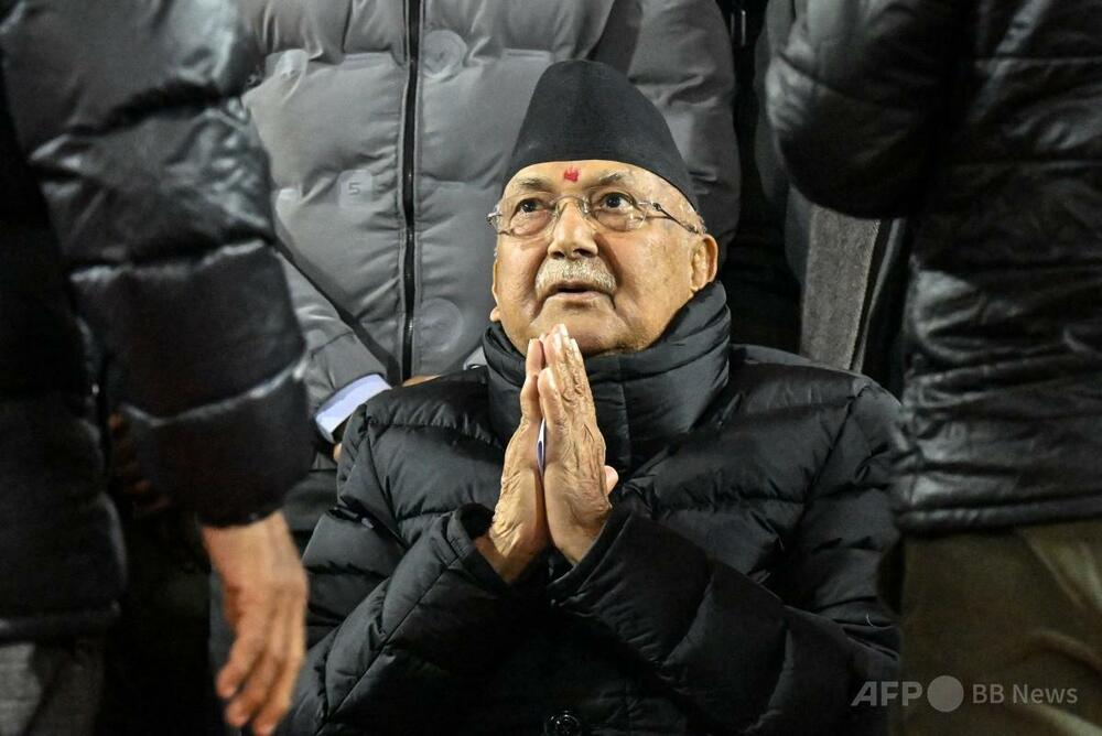 オリ前首相を逮捕、抗議デモ弾圧への関与容疑 ネパール