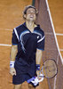 テニス、ビエルト・メキシカーノ・テルセル（Abierto Mexicano TELCEL）は3日、メキシコのアカプルコ（Acapulco）で男子シングルス決勝を行い、大会第1シードのダビド・フェレール（David Ferrer、スペイン）は6-3、6-4で大会第8シードのフェルナンド・ベルダスコ（Fernando Verdasco、スペイン）を破り、シーズン3勝目を大会3連覇で飾った。

試合に勝利し歓喜するダビド・フェレール（2012年3月3日撮影）。(c)AFP/Alfredo Estrella