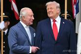 「2人の国王」 トランプ氏、チャールズ国王を歓待 英王室愛は母親譲り