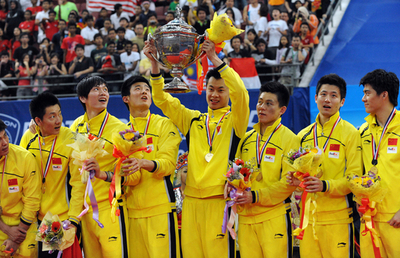 中国が4連覇 日本は3位、トマス杯