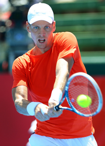 ヒューイット、ベルディハ下し決勝進出 クーヨン・クラシック