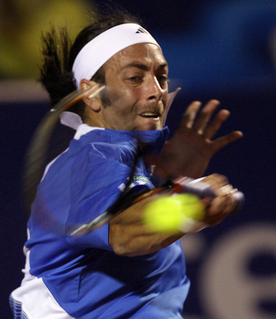 ＜男子テニス モビスター・オープン2007＞マシュー モンタネスに勝利し決勝進出 - チリ