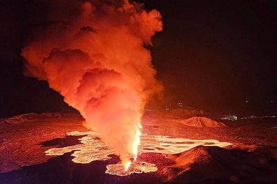 アイスランド南西部でまた火山噴火 昨年12月以降3度目