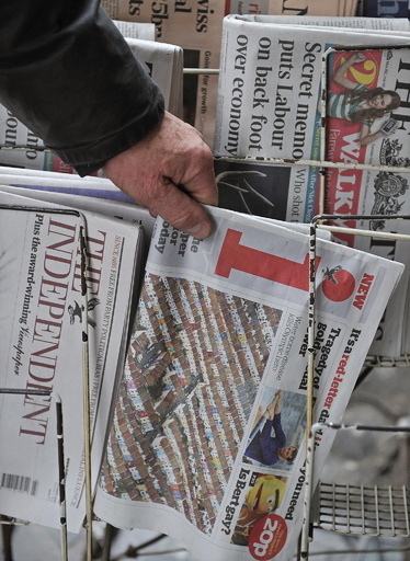 英で30年ぶり日刊紙創刊、他紙撤退の傍らで