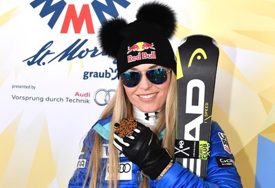 ボン「おばさんだけど誇らしい」 アルペン世界選手権の女子最年長メダリストに