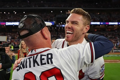 ブレーブスが99年以来のWS進出 王者ドジャース退ける