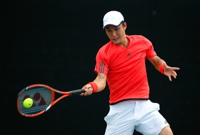 添田、第4シード撃破で準々決勝進出 アトランタ・オープン