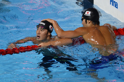 瀬戸が400m個人メドレーで金、第15回世界水泳