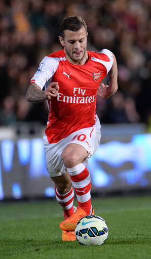 アーセナルのウィルシャー、骨折手術で3か月の離脱へ