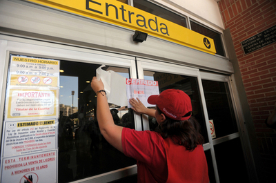 ベネズエラ国軍、仏系スーパーを閉鎖 不当価格つりあげの疑いで