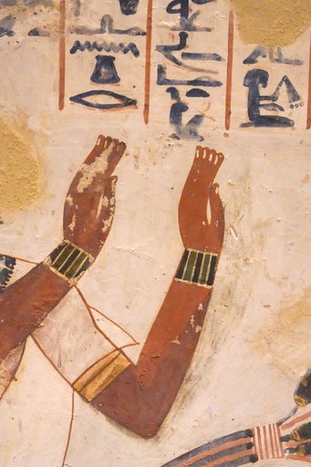 古代エジプトの画家も絵を修正 最新研究