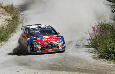 ローブ ラリー・フィンランド第2レグを終え首位を守る