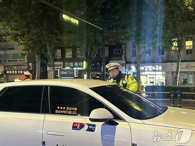 ソウルで飲酒運転の一斉取り締まり…2時間で11件摘発、警察「一口でもダメ」