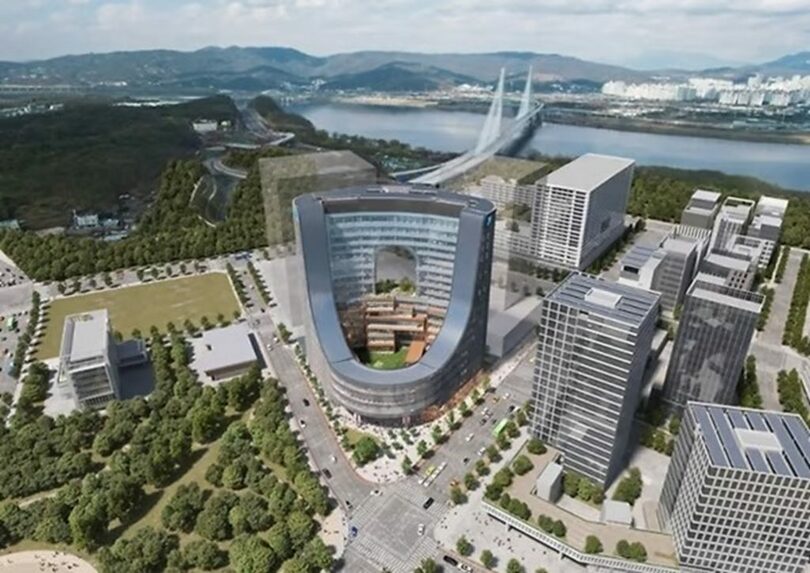 JYP Entertainmentの高徳新社屋完成予想図(c)STARNEWS
