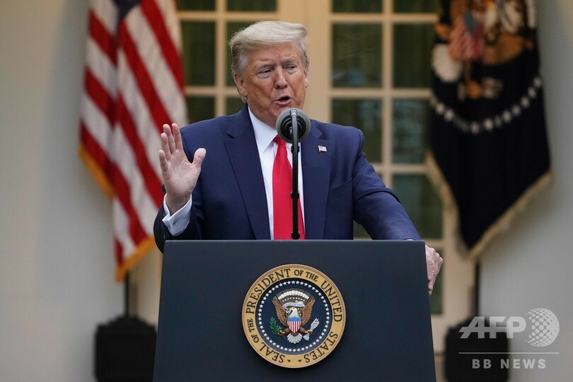米情報機関、トランプ氏にコロナ警告10回以上 今年1〜2月に