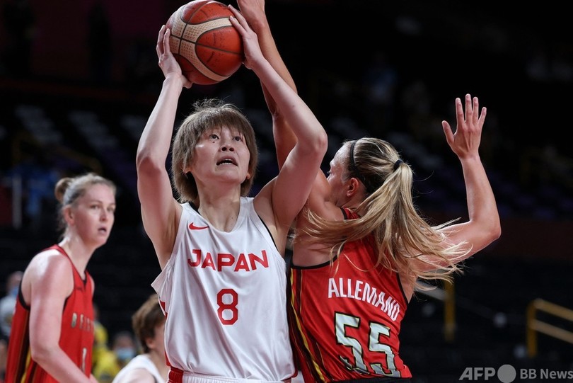 日本がベルギー下し初の4強入り 米も快勝 五輪バスケ女子