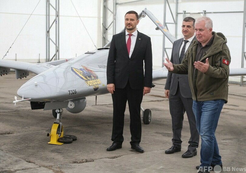 ウクライナ向け無人攻撃機公開 クラファンで資金調達 リトアニア