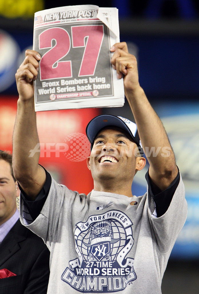 ヤンキースが9年ぶりの頂点 松井秀は6打点でMVPに、MLBワールドシリーズ