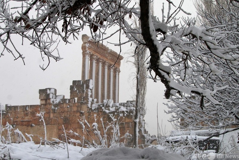 中東の冬景色 レバノンやヨルダンなど広い範囲で雪 写真25枚 国際ニュース Afpbb News