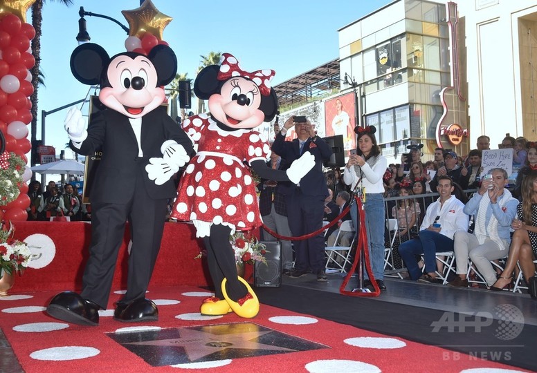 ミニーもハリウッド殿堂入り ミッキーに遅れること40年 写真7枚 国際ニュース Afpbb News