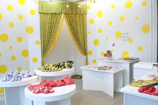 草間彌生とコラボしたアートな下着、青山に期間限定ショップ 写真9枚