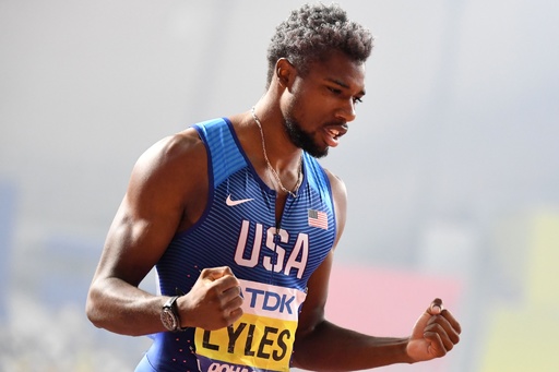 ライルズが男子200メートルV、米国勢が金メダルラッシュ 世界