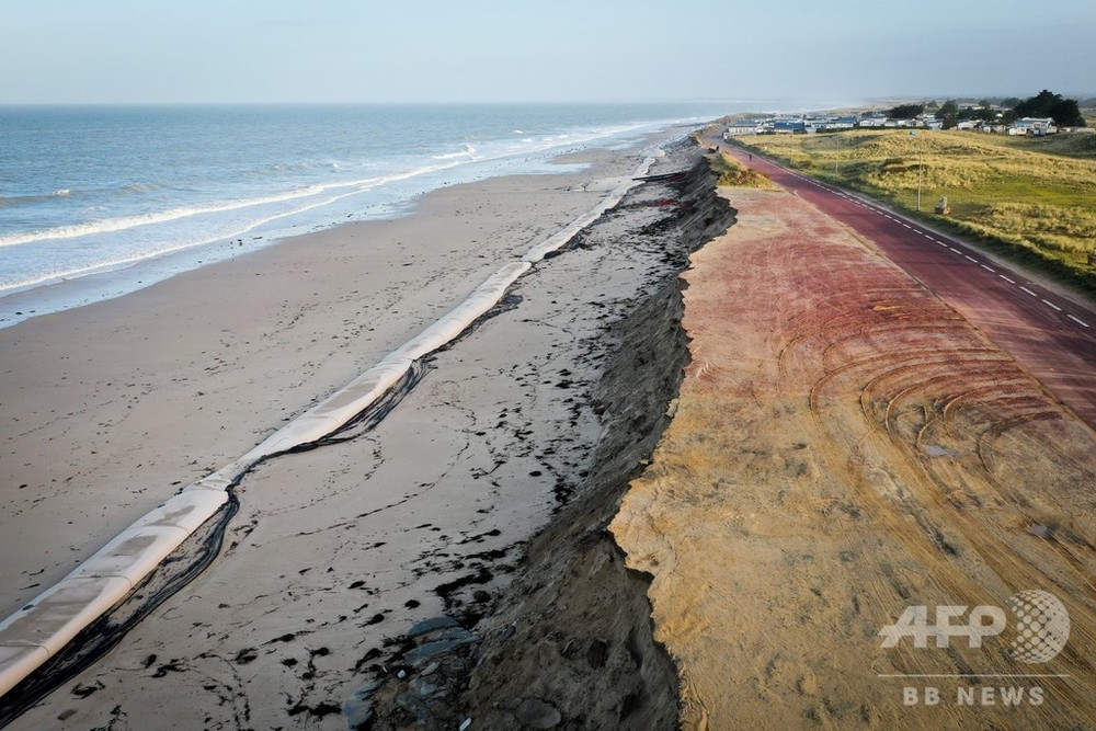 世界の砂浜 2100年までに約半数消滅の恐れ 研究 写真2枚 国際ニュース Afpbb News