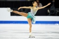 21-22フィギュアスケートグランプリ（GP）シリーズ第2戦、スケート・カナダ、女子シングル・フリースケーティング（FS）。演技に臨む三原舞依（2021年10月30日撮影）。(c)Geoff Robins / AFP