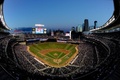 第85回MLBオールスターゲーム（85th All-Star Game）。試合中のターゲット・フィールド（Target Field）の様子（2014年7月15日撮影）。(c)AFP/Getty Images/Hannah Foslien