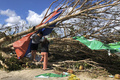 フィリピン・スリガオの台風被害（2021年12月19日撮影）。(c)Roel CATOTO / AFP