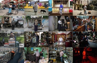 メーデー企画、減りつつある仕事に従事する人々