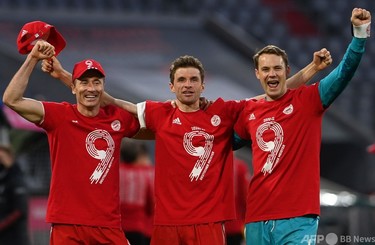 バイエルンがブンデス9連覇 早くもV10に照準 写真10枚 国際ニュース