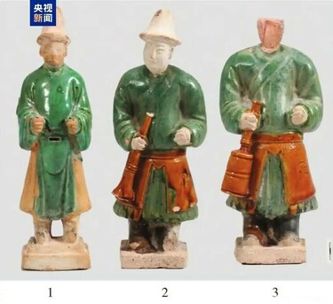 中国山西省で400年前の皇族の墓発見 瑠璃製副葬品192点出土 写真2枚
