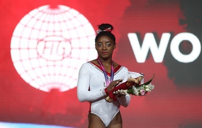 バイルスが世界体操史上最多13個目の金、全個人種目制覇は逃す