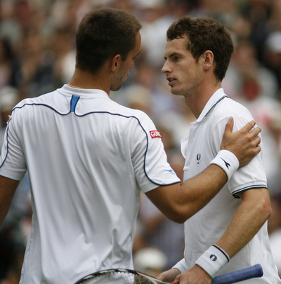 マレー トロイキを退け4回戦進出、ウィンブルドン選手権