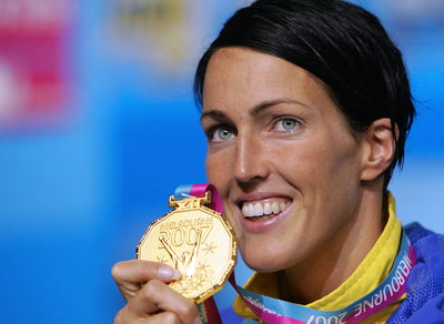 ＜第12回世界水泳選手権＞競泳、アルシャマー 女子50メートルバタフライで金メダルを獲得 - オーストラリア