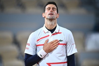 ジョコビッチ、10度目の全仏4強 首肩に問題も「大丈夫だと思う」