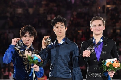 チェンがGPファイナル初制覇！ 宇野は転倒響き僅差の2位