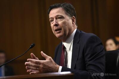 トランプ氏、元FBI長官を「悪徳警官」と非難「暗殺呼び掛け」めぐり