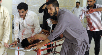 パキスタンで葬儀狙った自爆攻撃、38人死亡 タリバンが犯行声明