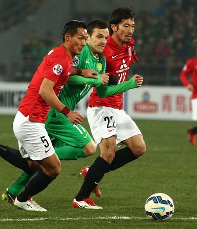 浦和レッズ、敵地で北京に敗れGL3連敗 アジア・チャンピオンズリーグ